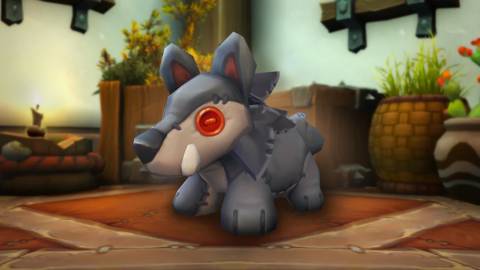 world of warcraft housing decor cash shop catalog beloved wolf plushie