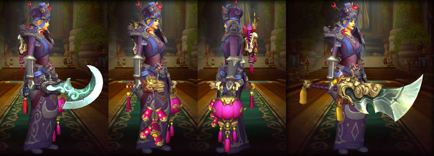 world of warcraft lunar festival 2026 transmogs dagger mage off hand polearm