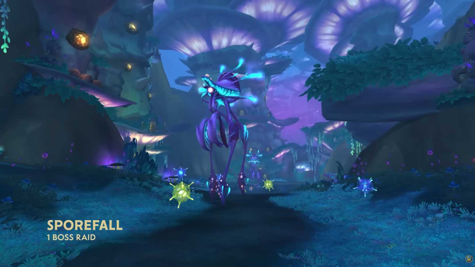 world of warcraft midnight roadmap sporefall mid season raid