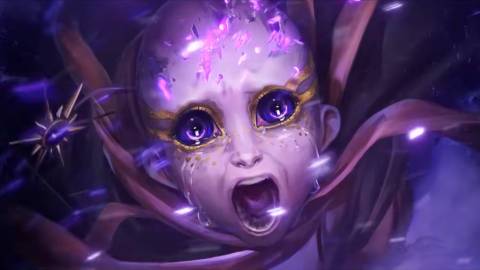 world of warcraft midnight supremacy xal'atath human form face closeup