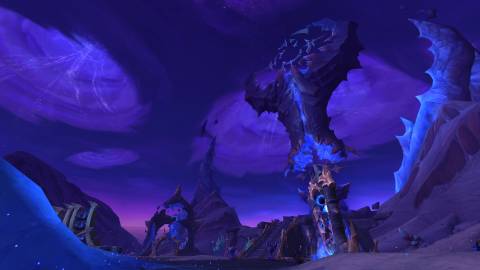 world of warcraft midnight voidstorm environment sky