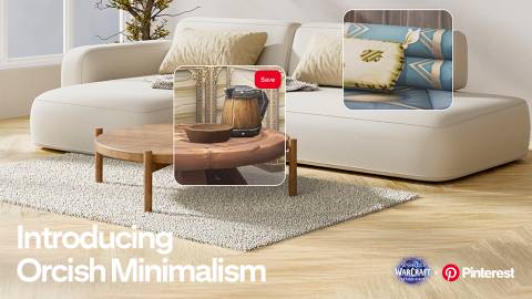 world of warcraft x pinterest promo art orc