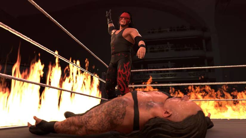 wwe 2k26 inferno screenshot