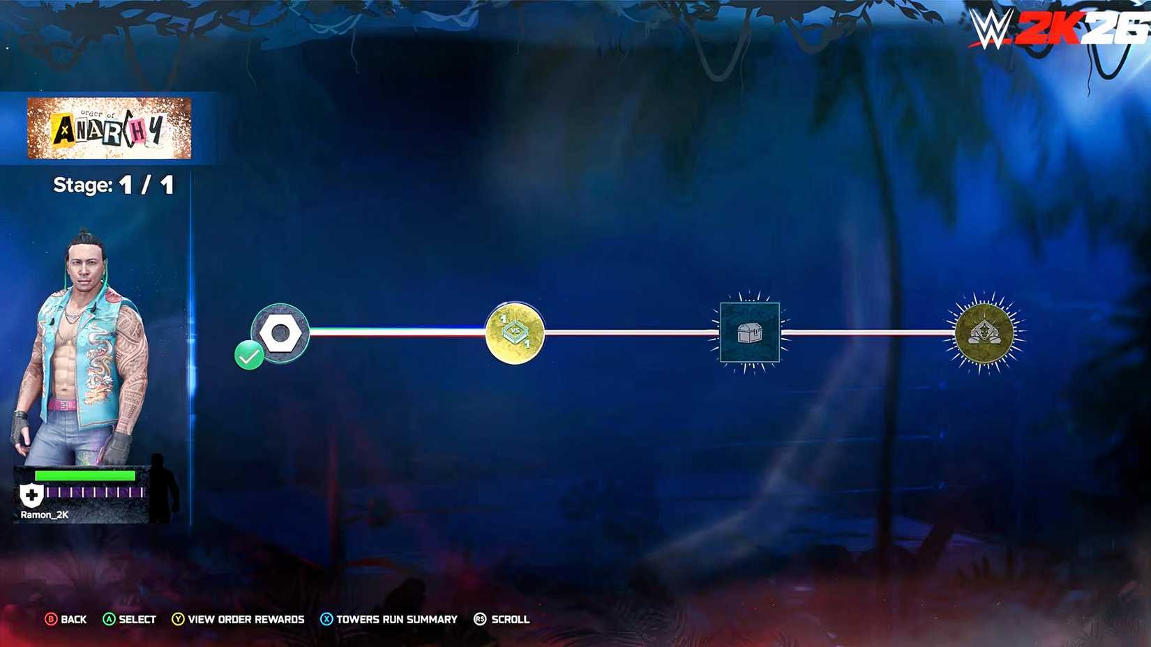 WWE 2K26 The Island Towers