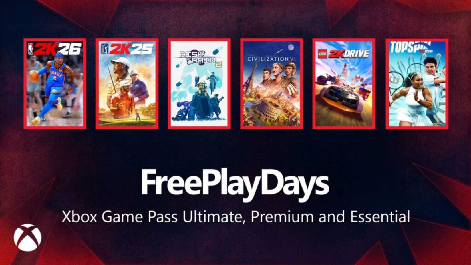 Xbox Free Play Days February 2026