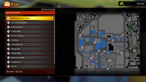 yakuza kiwami 3 fast travel