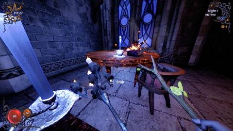 Setting furniture on fire in YAPYAP