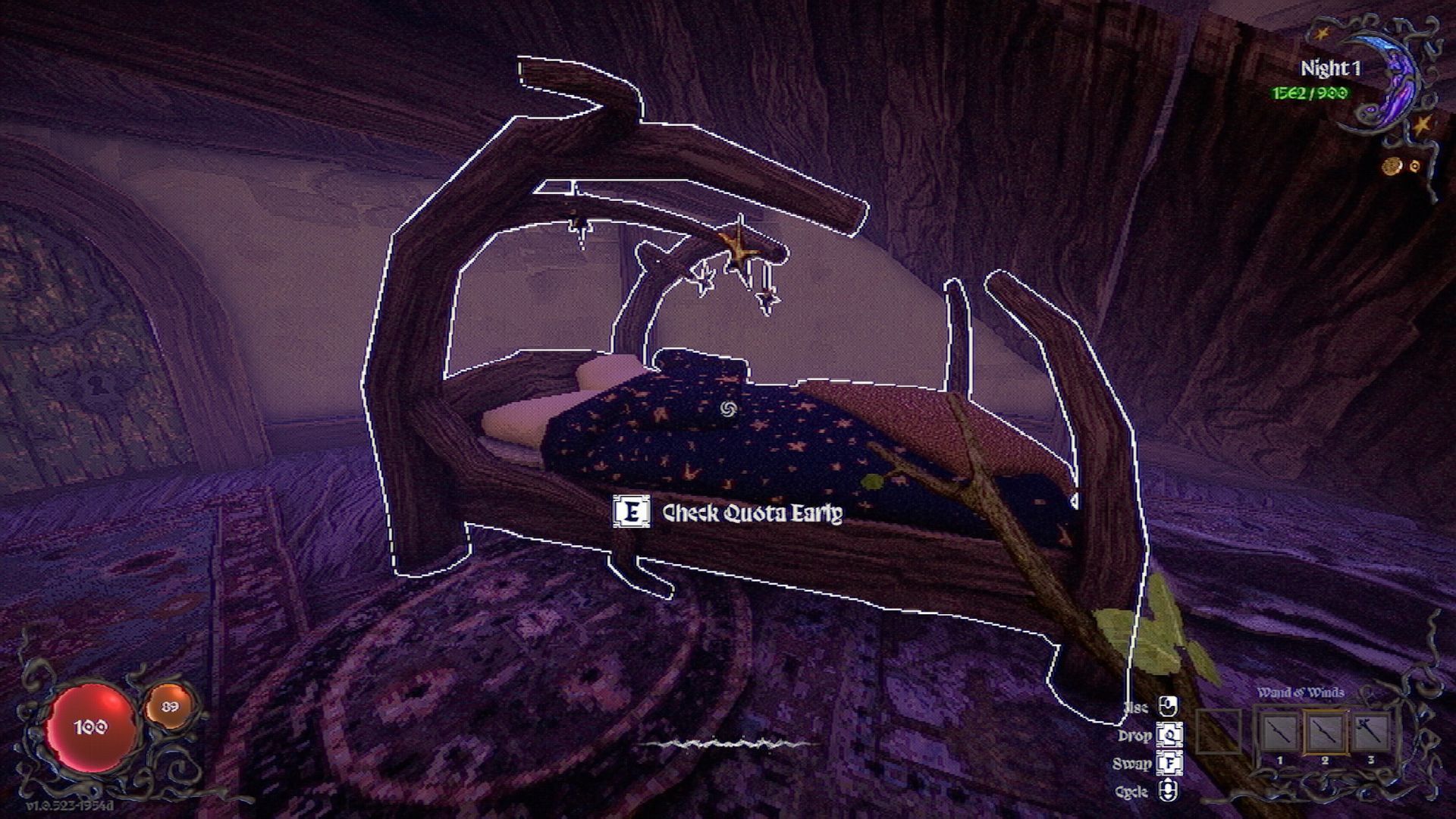 Going to bed to end a quota early in YAPYAP