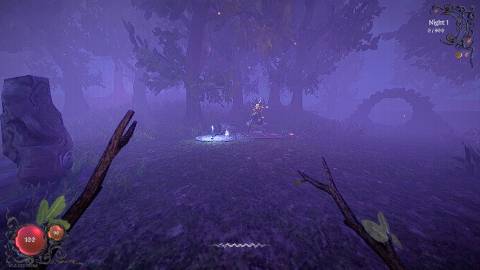 A YAPYAP player holding two Wands of Winds