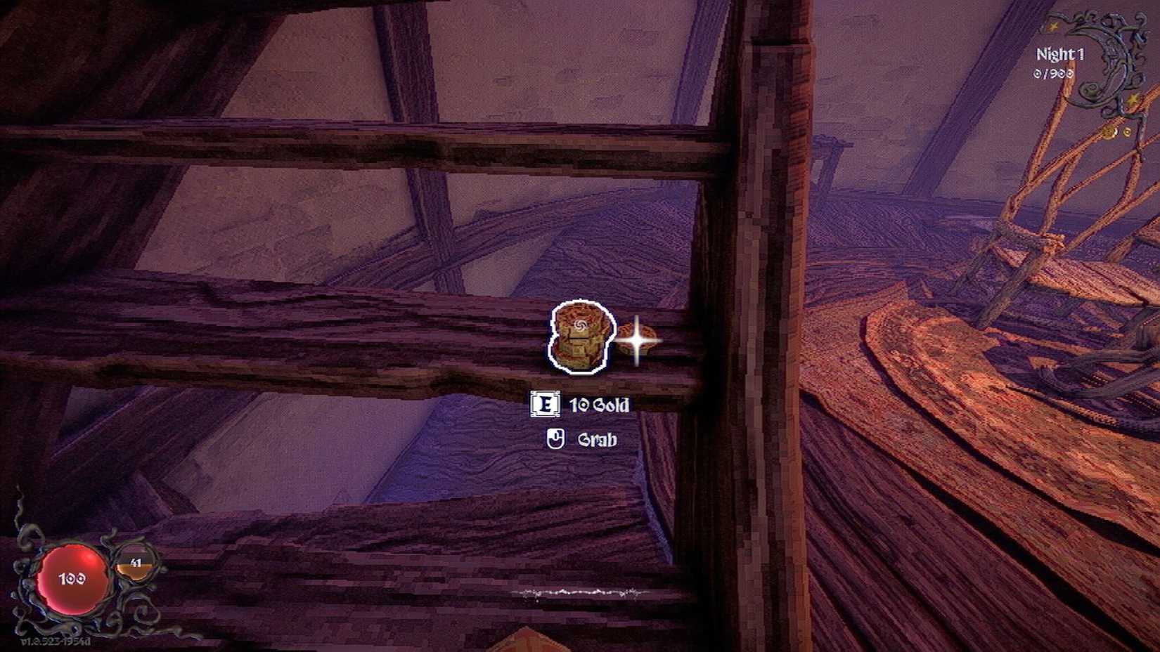 11 coins on the staircase of the starting house in YAPYAP