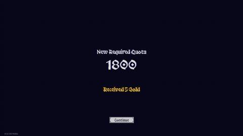 Completing a quota and getting gold in YAPYAP