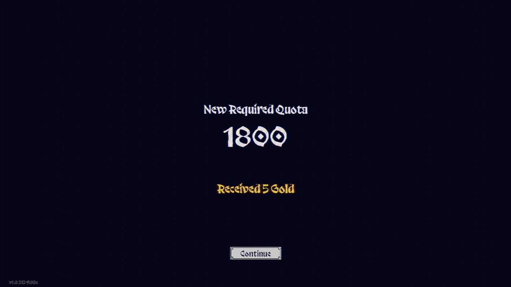 Completing a quota and getting gold in YAPYAP