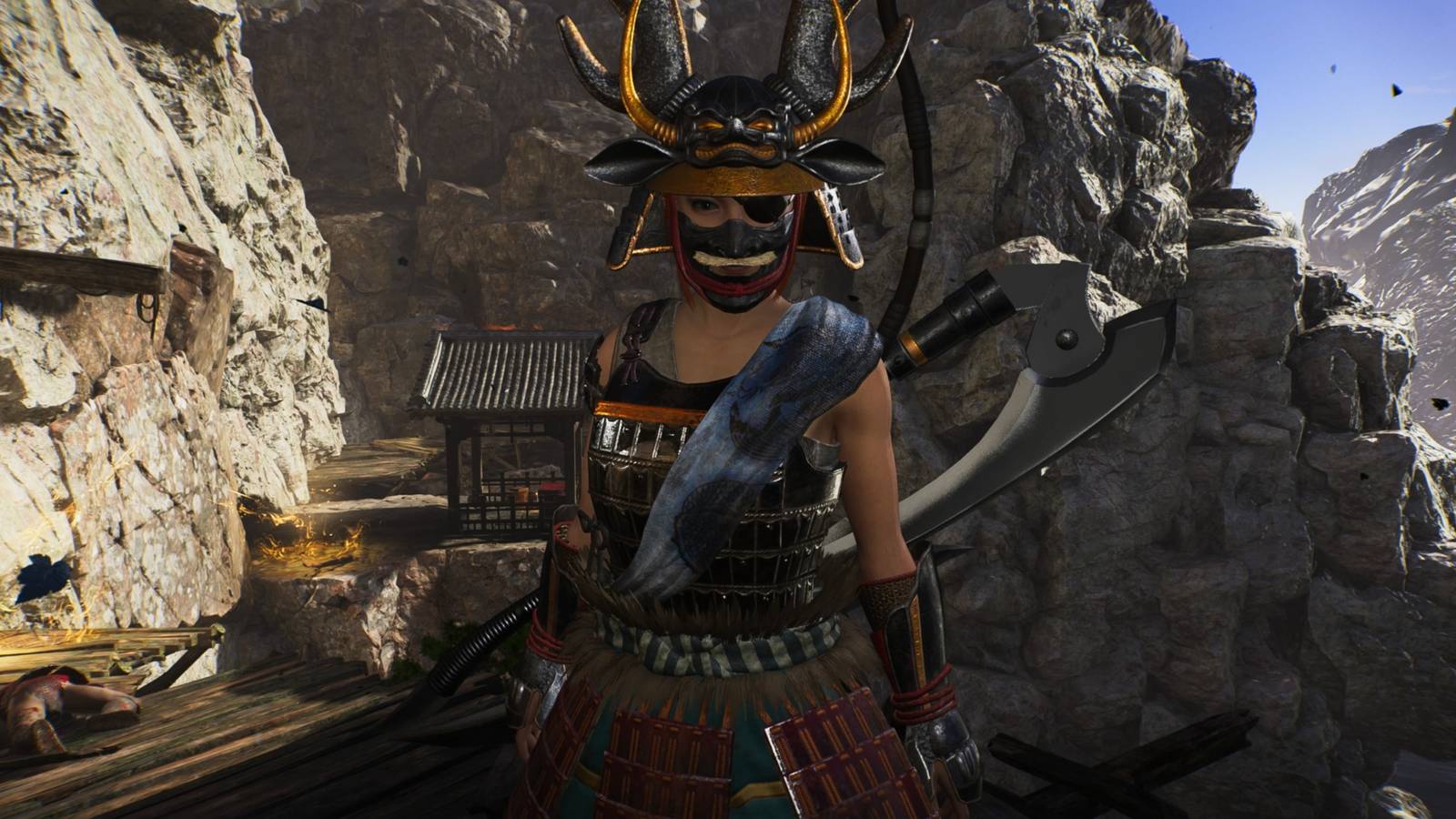 Your character standing by a ledge in Nioh 3 (2026)-1