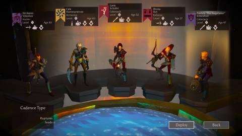 Your party in Massive Chalice (2015)