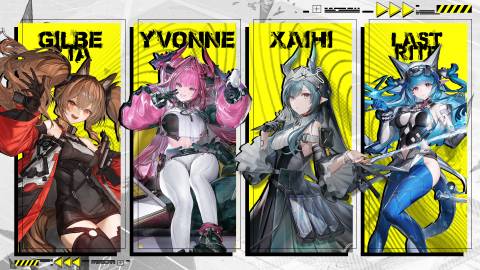 Yvonne-Xaihi-Last Rite-and Gilberta Best Teams In Arknights Endfield