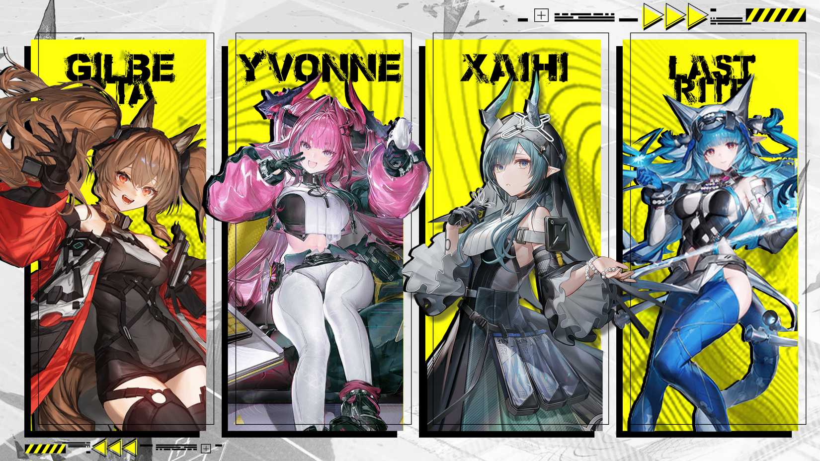 Yvonne-Xaihi-Last Rite-and Gilberta Best Teams In Arknights Endfield