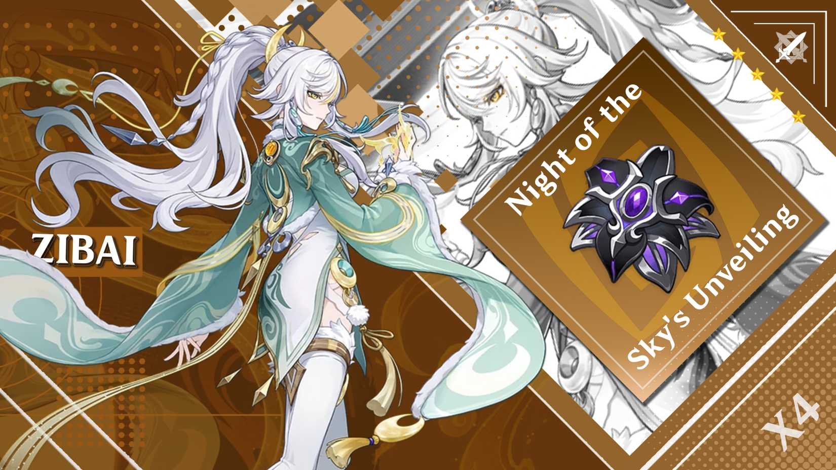 Zibai Best Artifacts In Genshin Impact