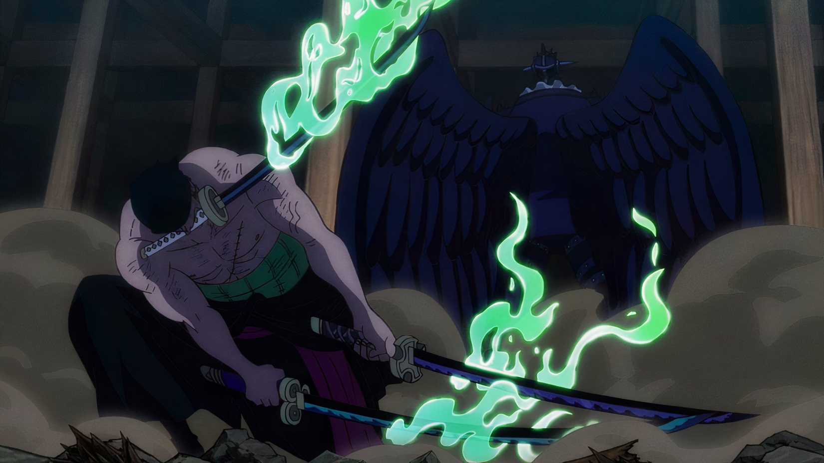 Zoro Power Up Mastered Armament Haki elbaf one piece