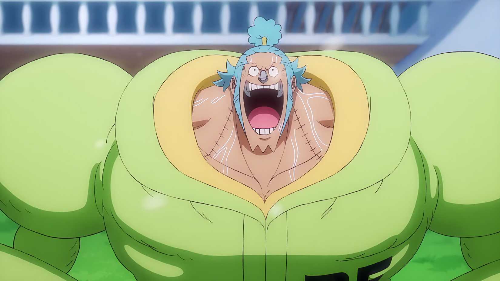 Franky Yonko Commander Level Elbaf Super Vega Cola One Piece Upgrade