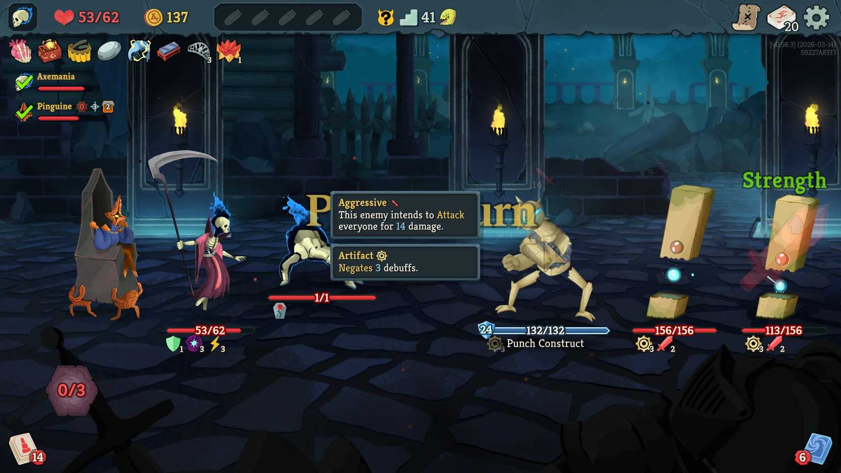 StS 2 Artifact effect description