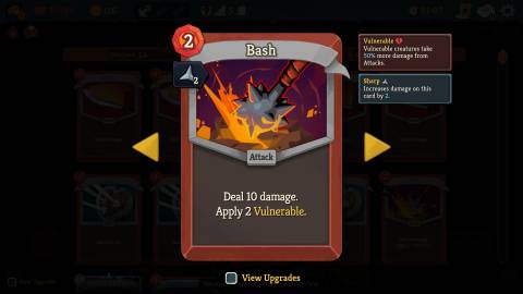 StS 2 Bash with Sharp Enchantment