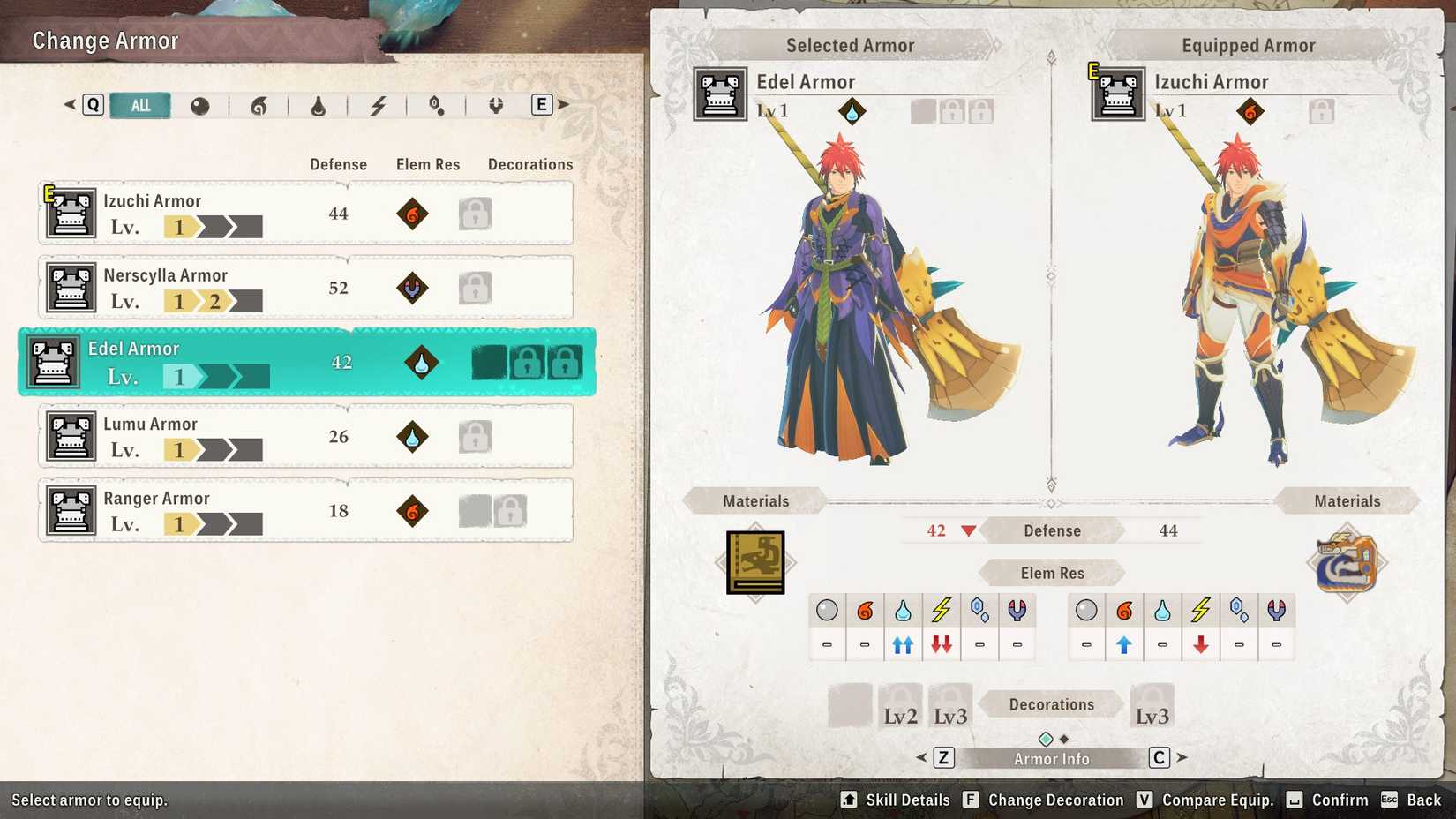 MH Stories 3 Edel armor