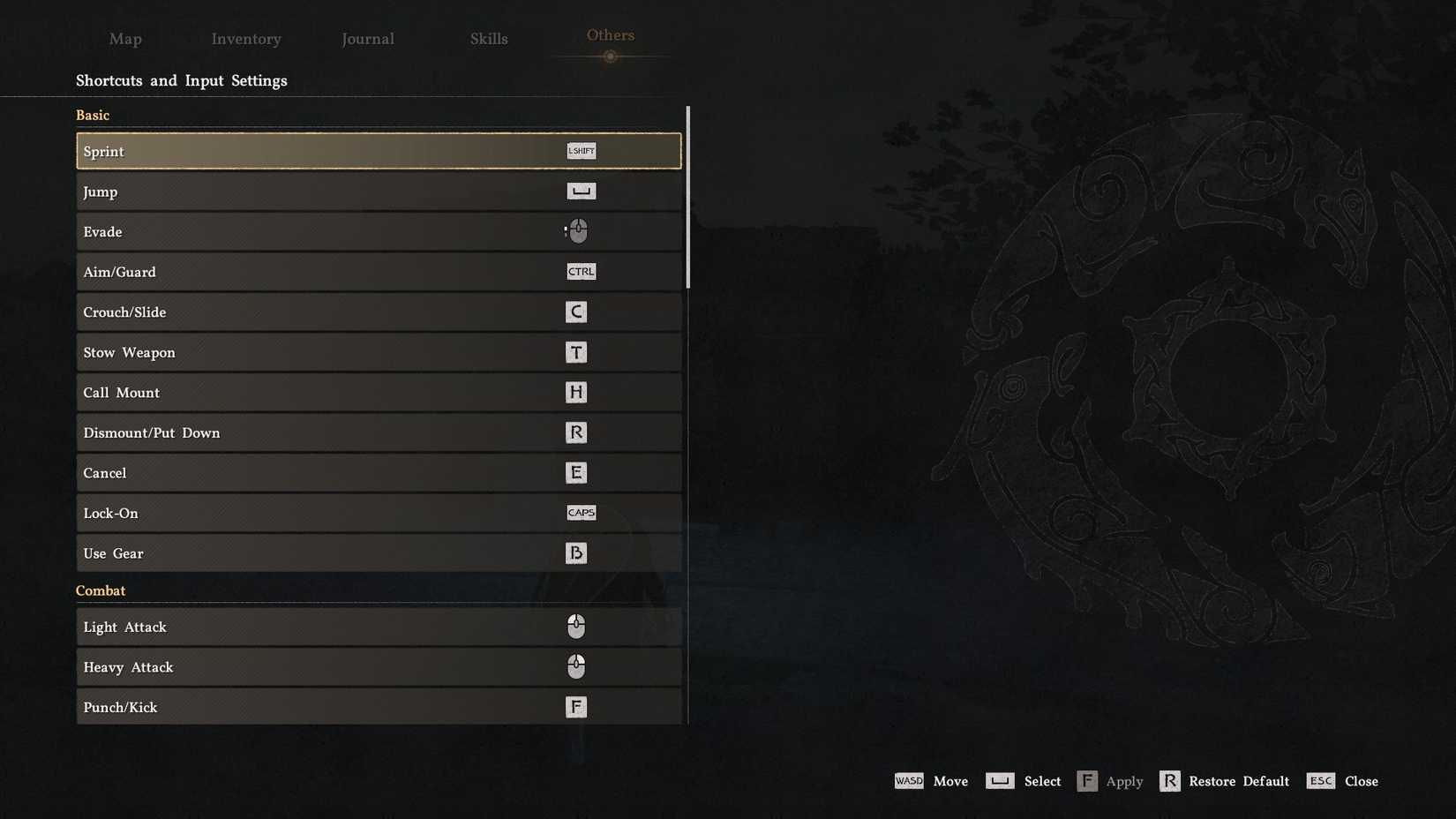 Crimson Desert PC Button Mapping