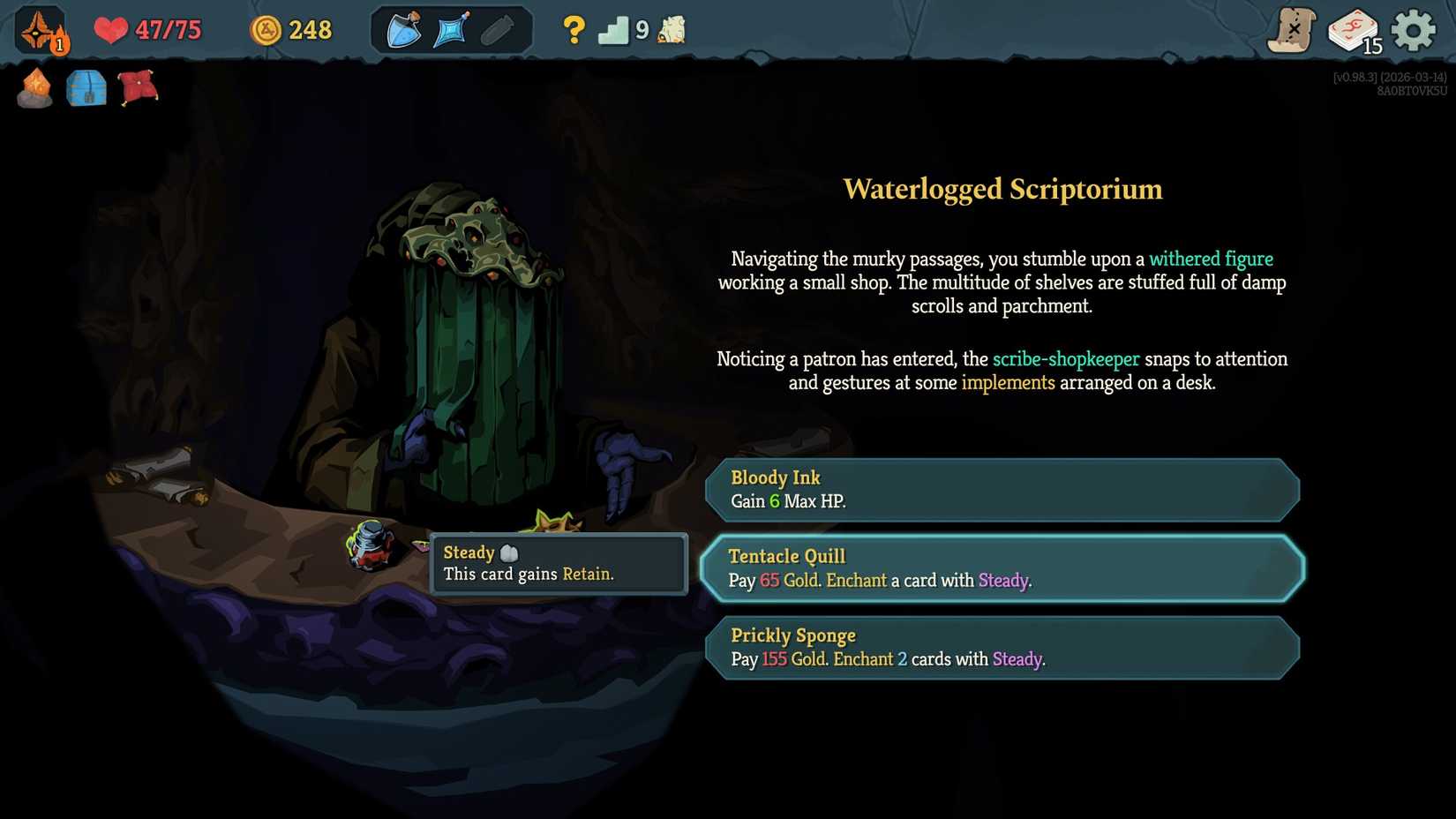 StS 2 Waterlogged Scriptorium event