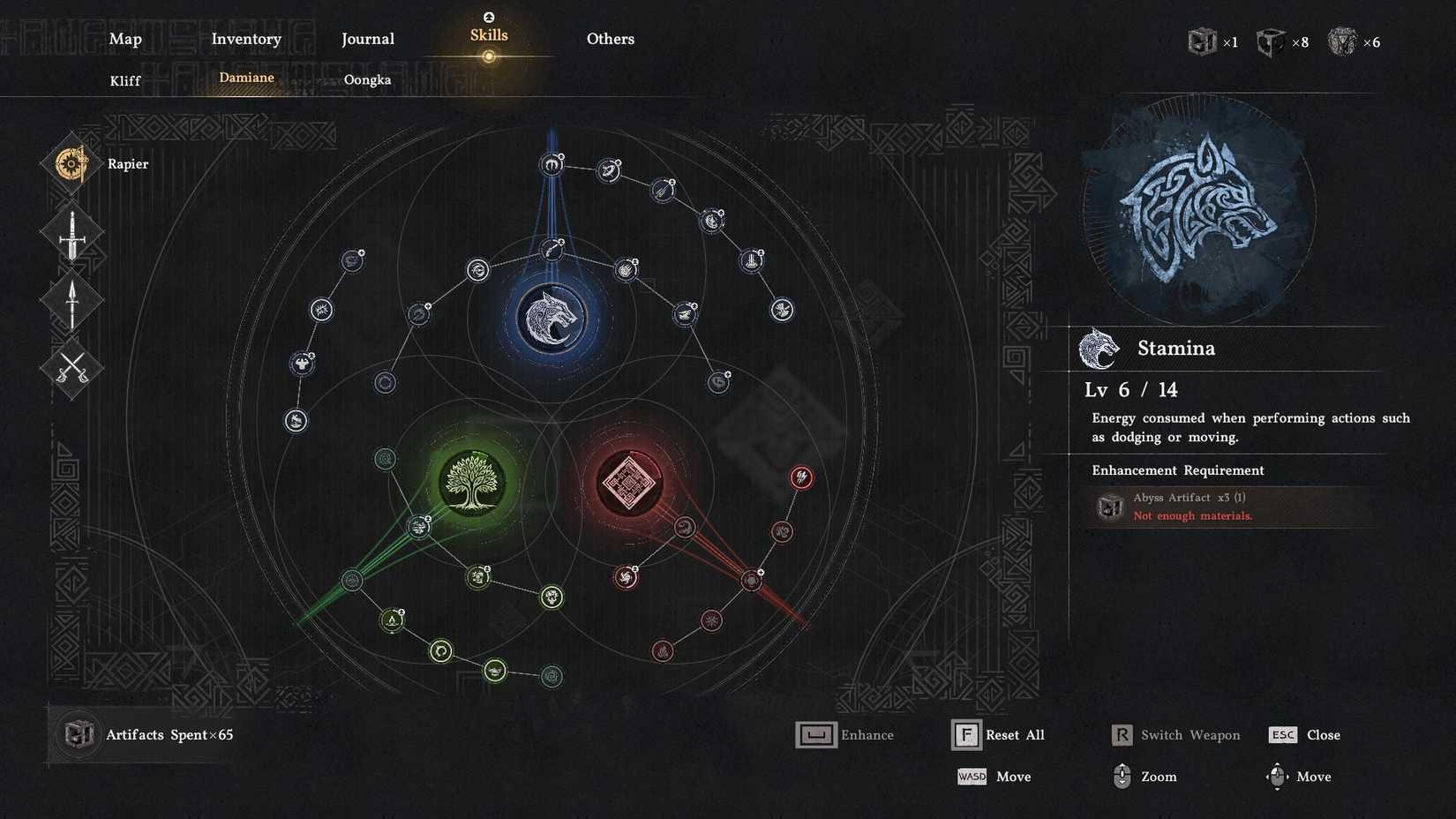 Crimson Desert Stamina upgrade