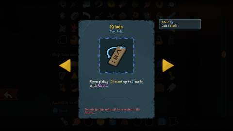 StS 2 Kifuda Relic