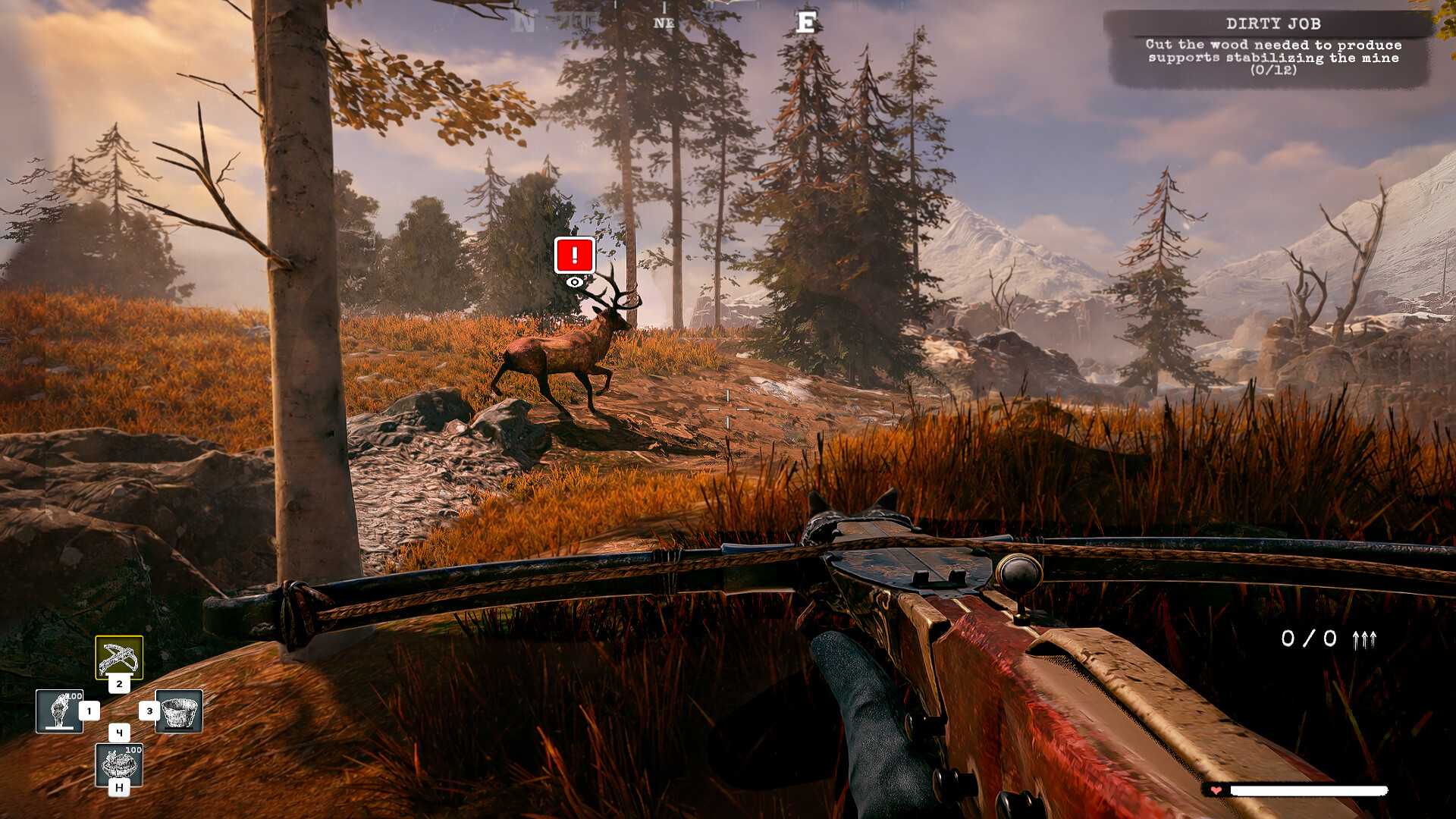 Misi berburu di Alaska Gold Fever game survival sandbox Steam