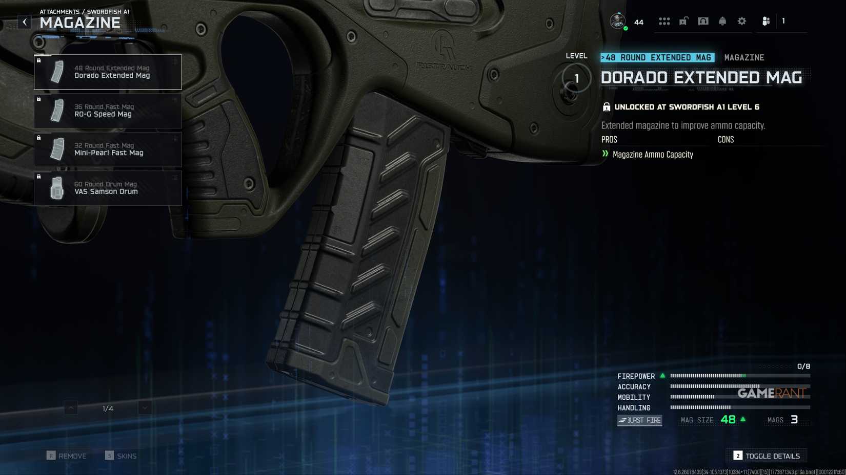 All Swordfish A1 Magazines - Black Ops 7