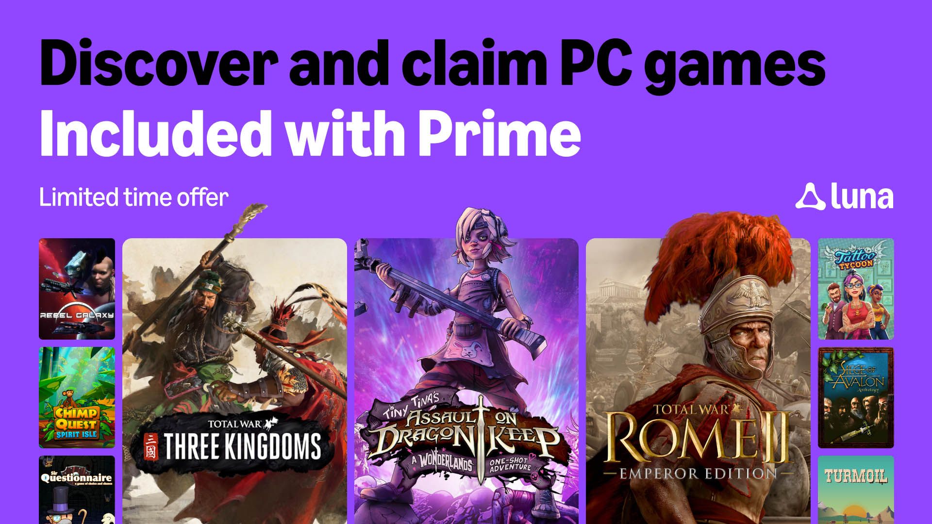 Amazon Prime Gaming Reveals 13 Free Games for March 2026