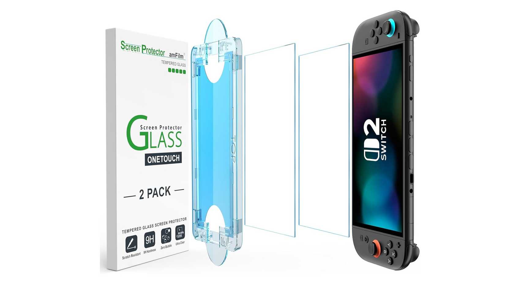 AmFilm Screen Protector pro Nintendo Switch 2
