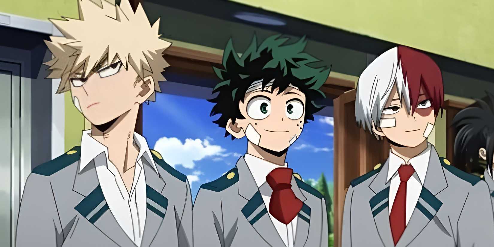 Animation series competing with Naruto My Hero Academia