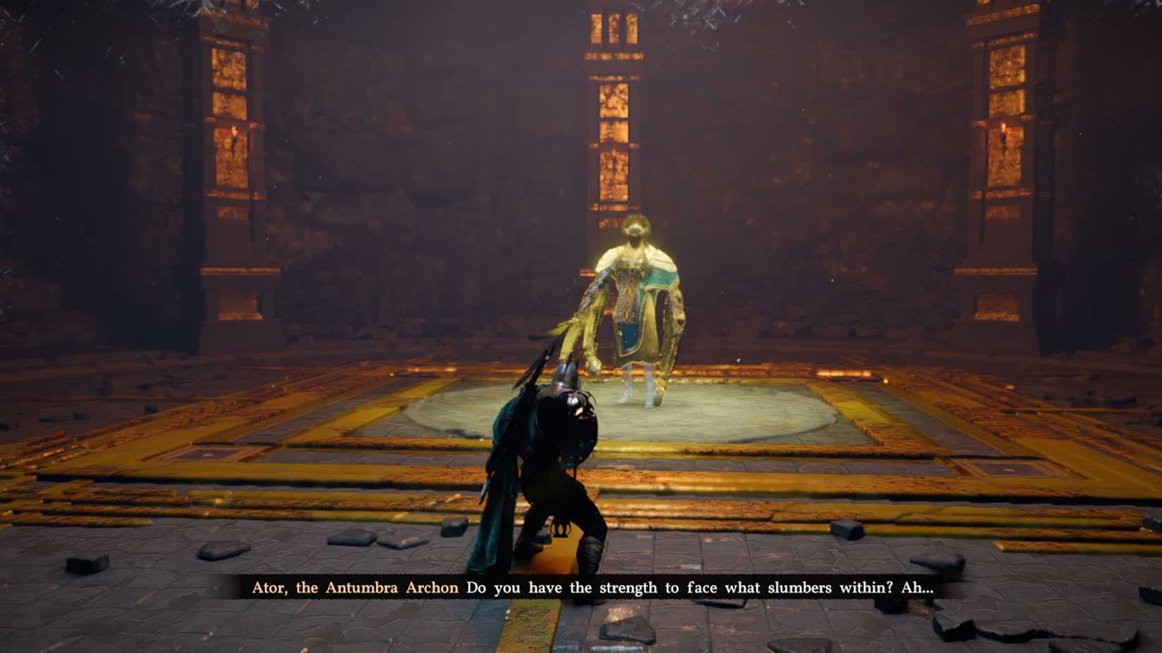 antumbra archon battle in the crimson desert