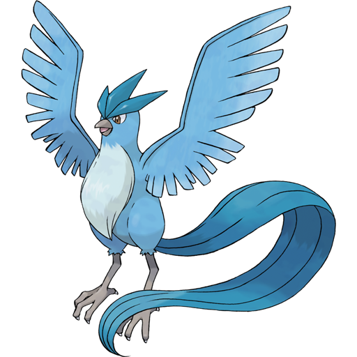 Articuno Pokemon in Pokemon FireRed & LeafGreen.