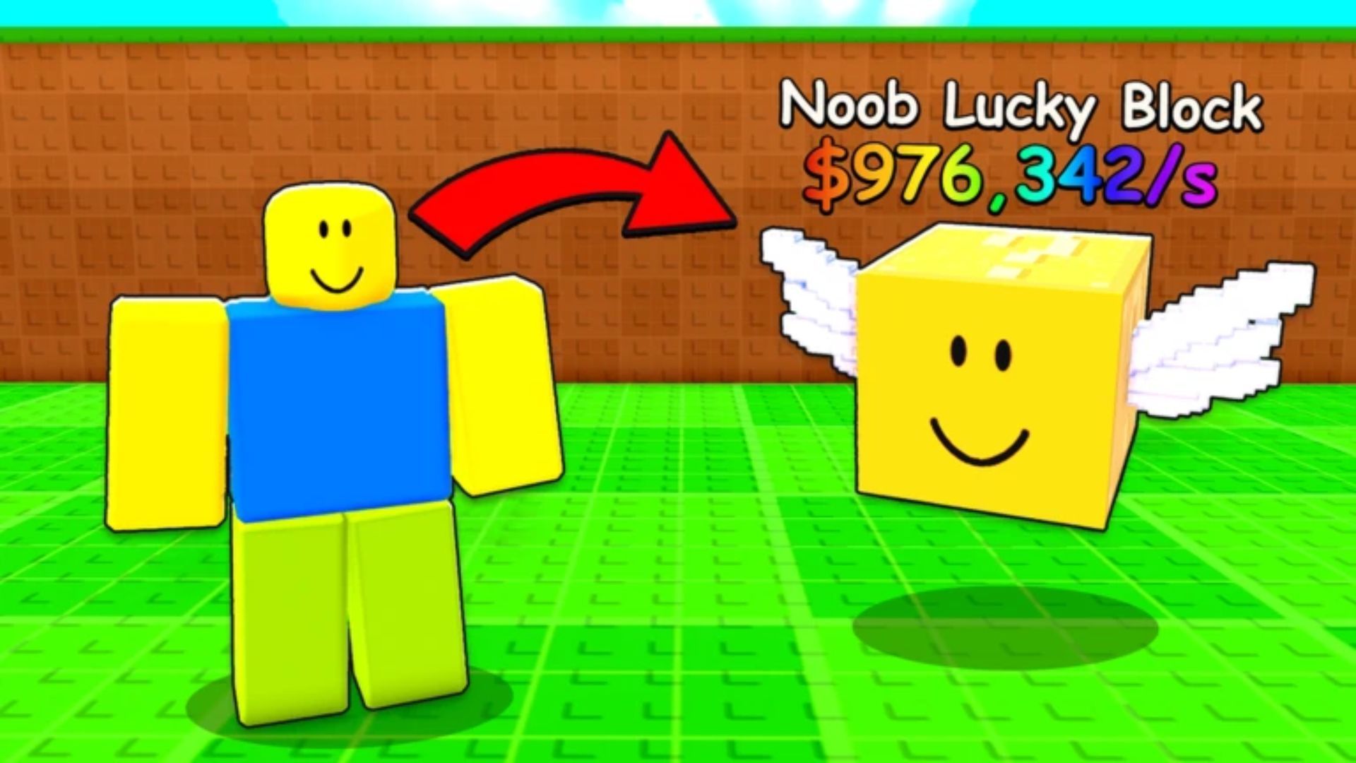 Become a Lucky Block character