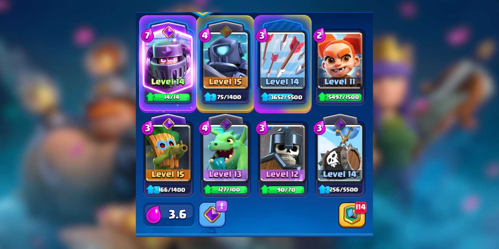best arena 12 deck clash royale 