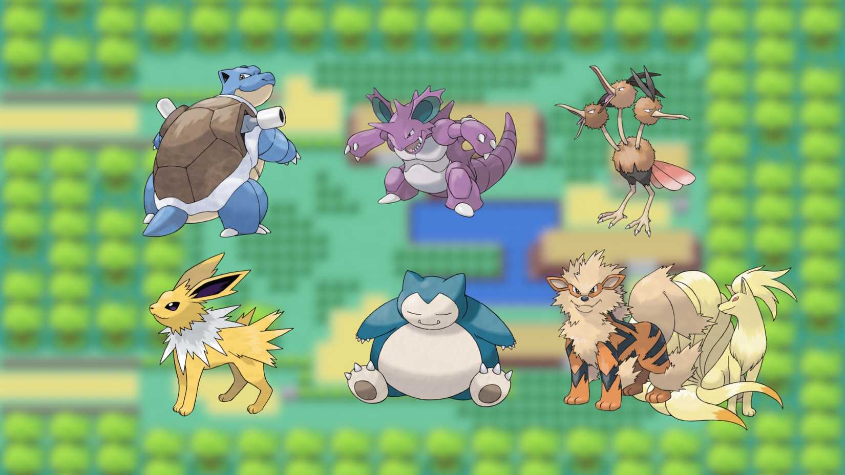 Best team for Blastoise in Pokemon FireRed and LeafGreen