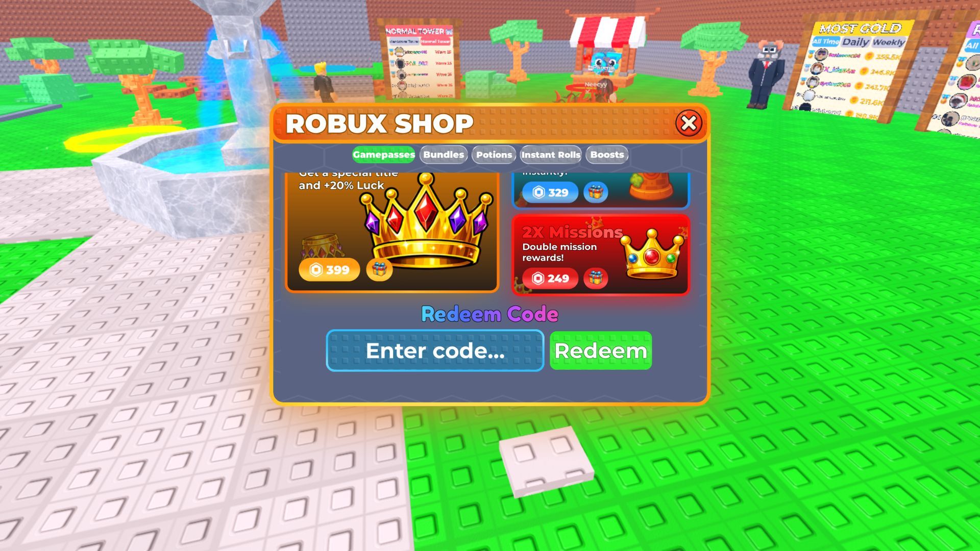 Brainrot Card Battles - the codes tab