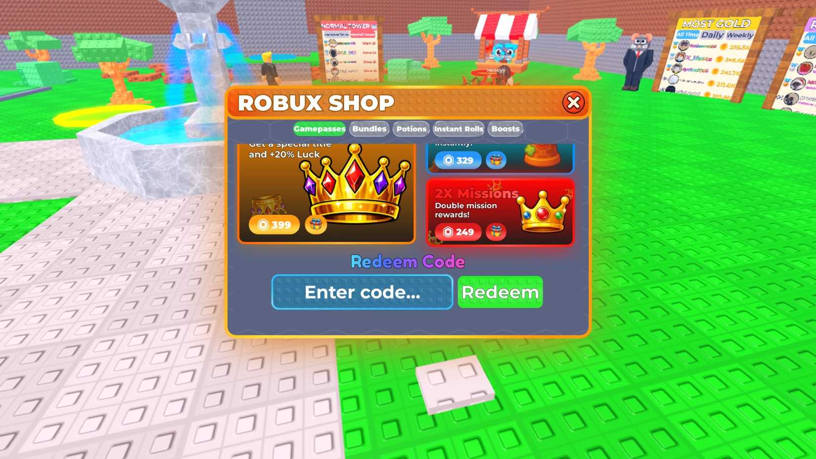 Brainrot Card Battles - the codes tab