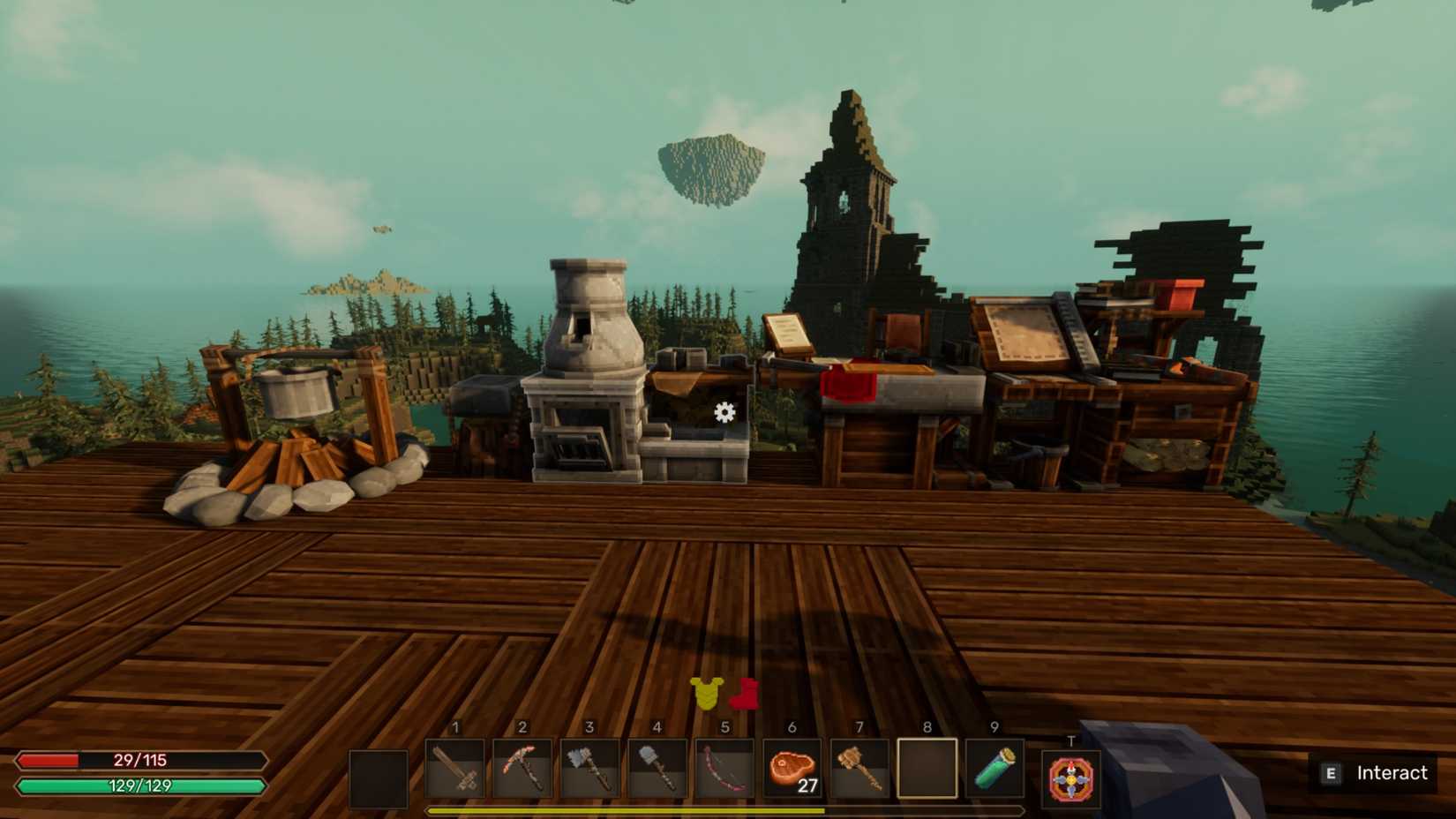 Build crafting stations in Everwind