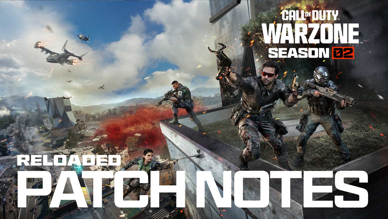 Call of Duty Warzone patch notes Season 02 Reloaded cover art