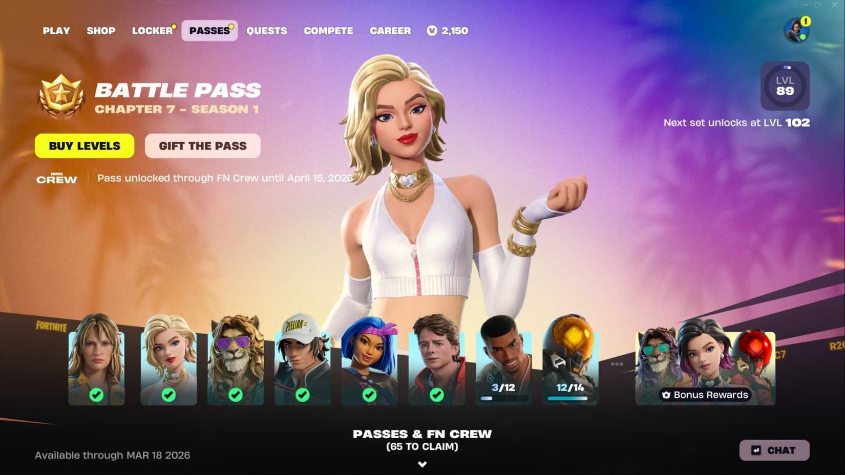 chapter 7 season 1 battle pass