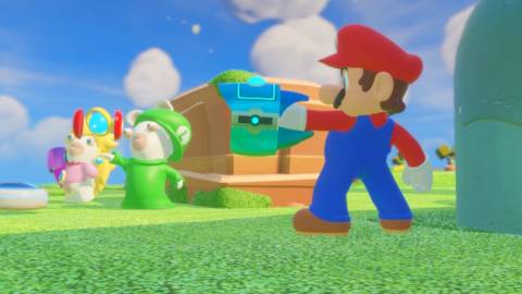 Mario Rabbit Combat Mario + Rabbids Kingdom Battle News, Trailer, Guides, and More