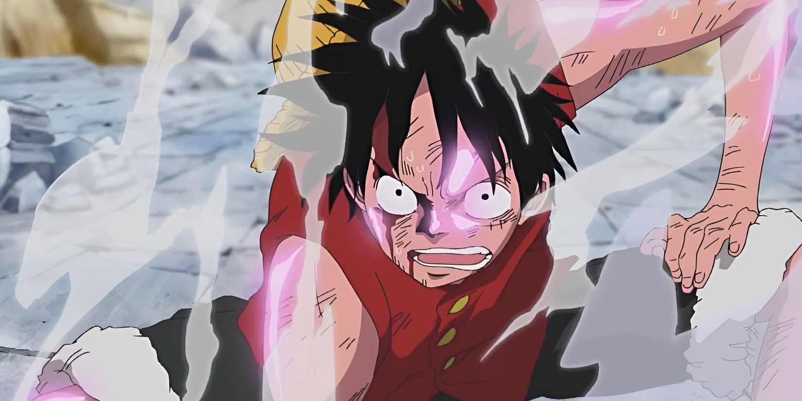 Gear 2 Luffy One Piece Animation Powerup Iconic Naruto's Sage Mode