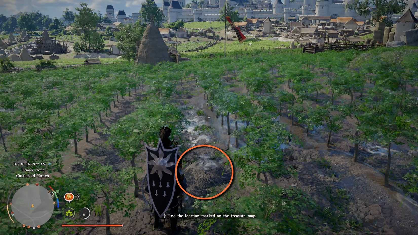 crimson-desert-buried-treasure-quest-farmhouse-shelves-find-examine-trails-from-ursula-journal - first piece pile