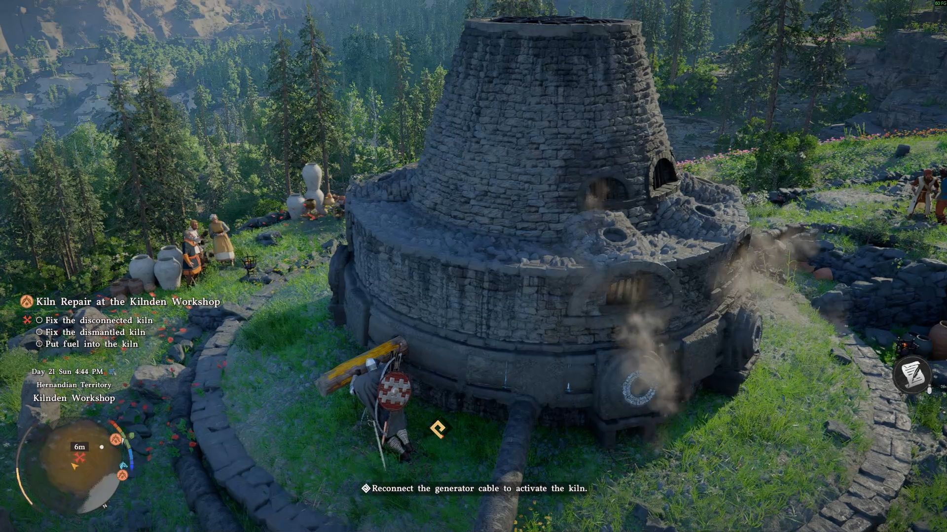 Kiln Repair At The Kilnden Workshop Quest In Crimson Desert