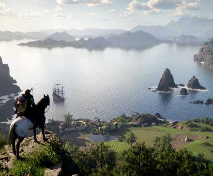 Tangkapan layar resmi Crimson Desert